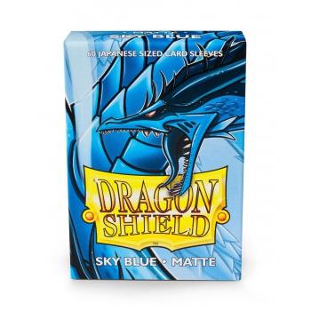 Dragon Shield Small Card Sleeves - Matte Sky Blue (60 Sleeves) - Divine Cards