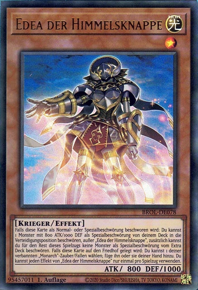 Edea der Himmelsknappe - Ultra Rare - Divine Cards