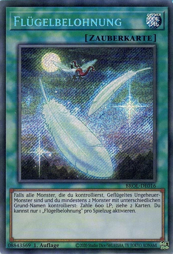 Flügelbelohnung - Secret Rare - Divine Cards
