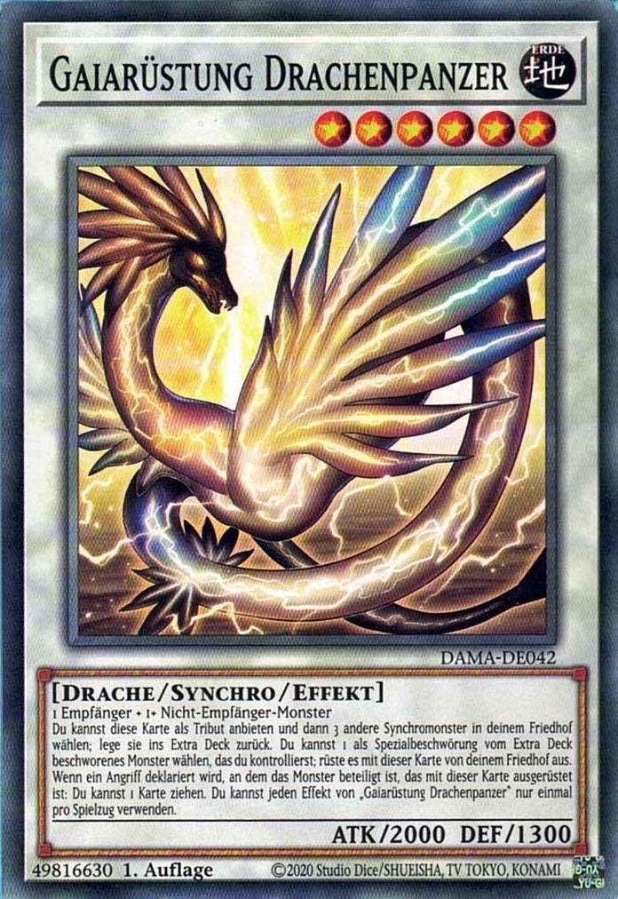 Gaiarüstung Drachenpanzer - Common - Divine Cards