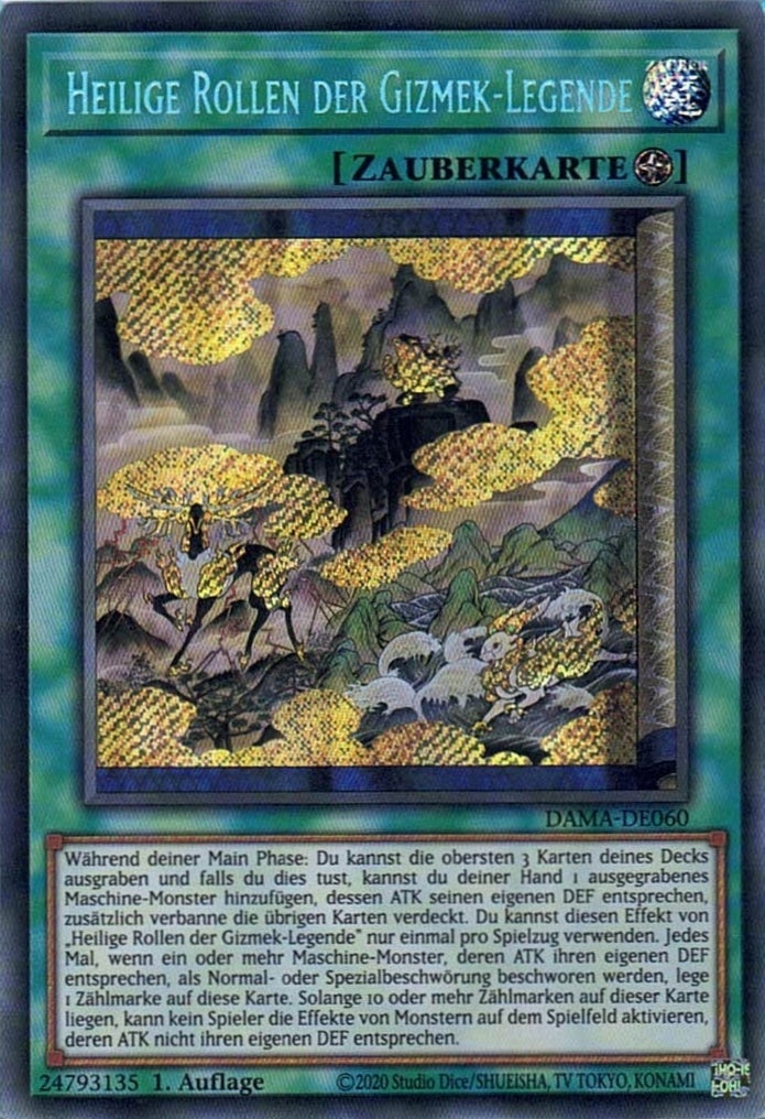Heilige Rollen der Gizmek-Legende - Secret Rare - Divine Cards
