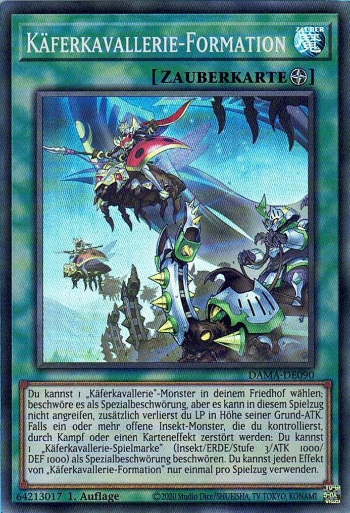 Käferkavallerie-Formation - Super Rare - Divine Cards