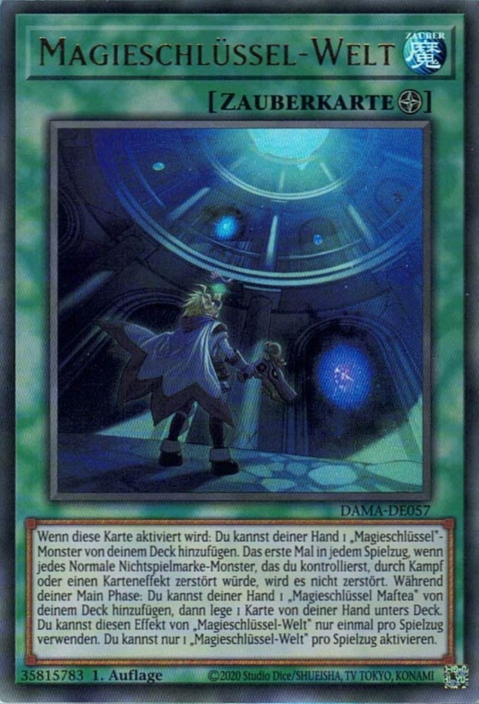 Magieschlüssel-Welt - Ultra Rare - Divine Cards