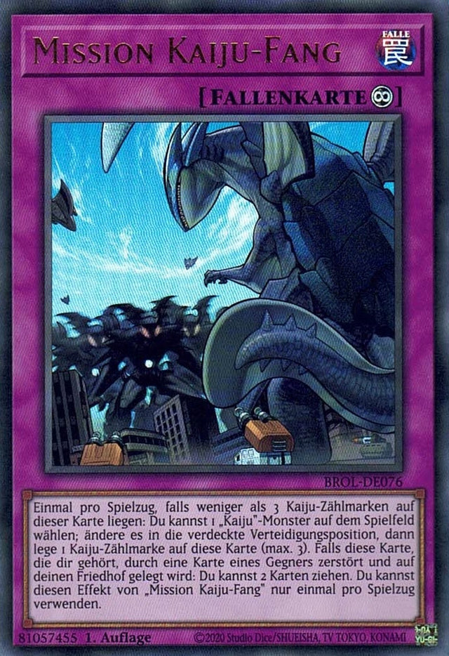 Mission Kaiju-Fang - Ultra Rare - Divine Cards