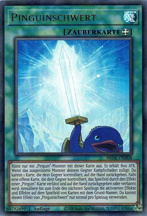 Pinguinschwert - Ultra Rare - Divine Cards