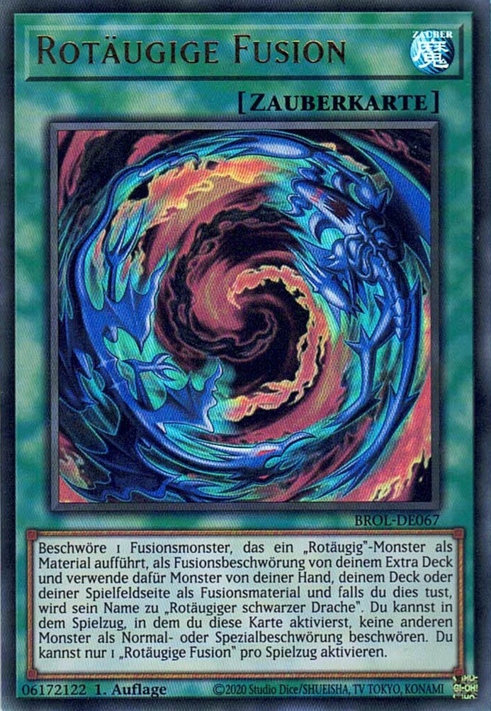 Rotäugige Fusion - Ultra Rare - Divine Cards