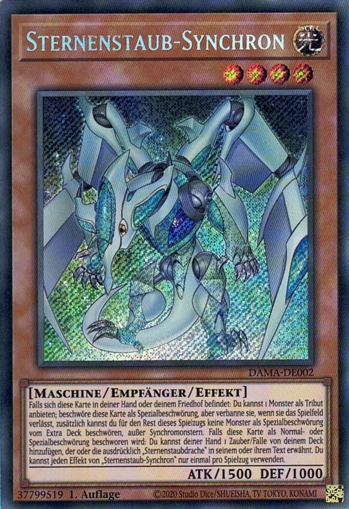 Sternenstaub-Synchron - Secret Rare - Divine Cards