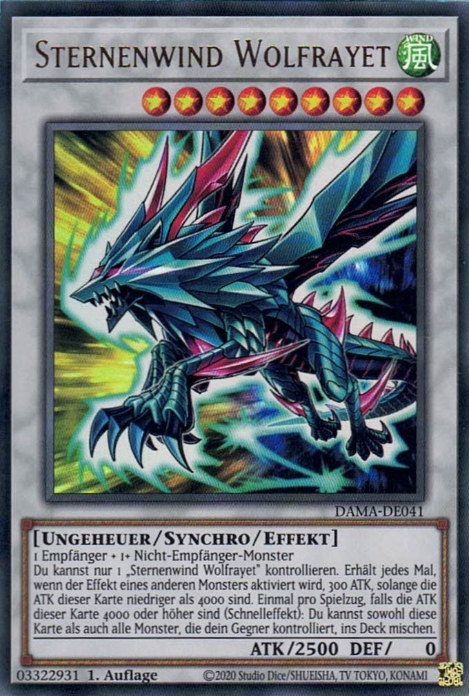 Sternenwind Wolfrayet - Ultra Rare - Divine Cards