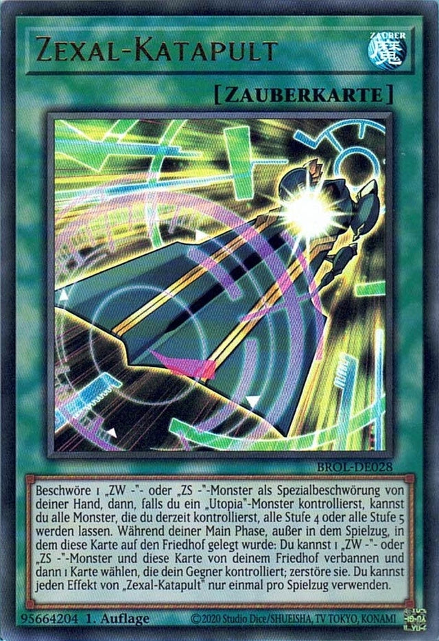 Zexal-Katapult - Ultra Rare - Divine Cards